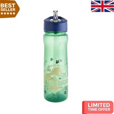 Polar Gear 600ml Kids Water Bottle - Eco-Friendly & BPA-Free with Straw