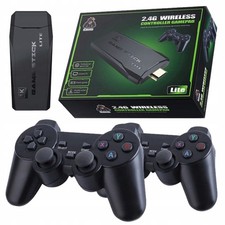 35000+ Retro Video Game Console 4K HD TV Game Stick Ink.2 Wireless Controller