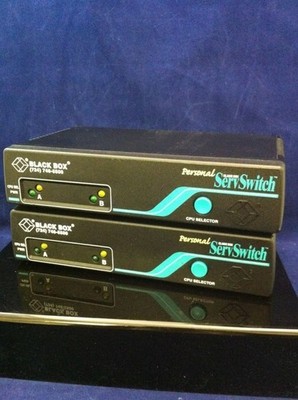 Genuine BLACK BOX Personal ServSwitch SW625A-R2 2-Port Computer Switches