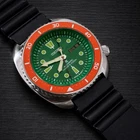 Vintage Seiko Diver Automatic cal.6309A Green/orange dial Men's Wristwatch