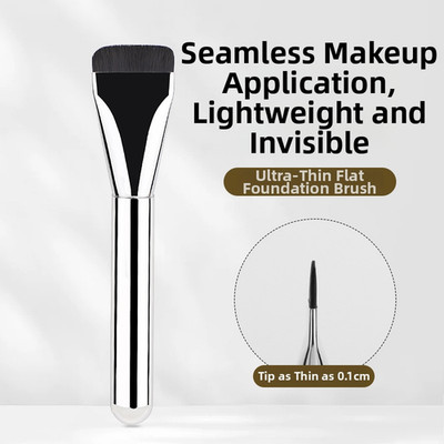Flat Top Foundation Make-up Pinsel synthetische Borsten für Creme Mischung