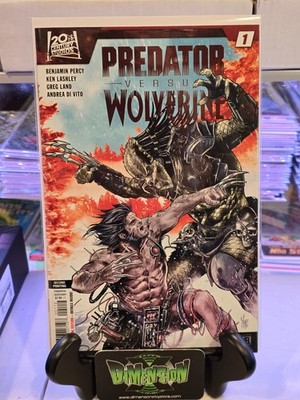 PREDATOR VS WOLVERINE #1 COVER A 2ND PRINT MARVEL 2023 NM