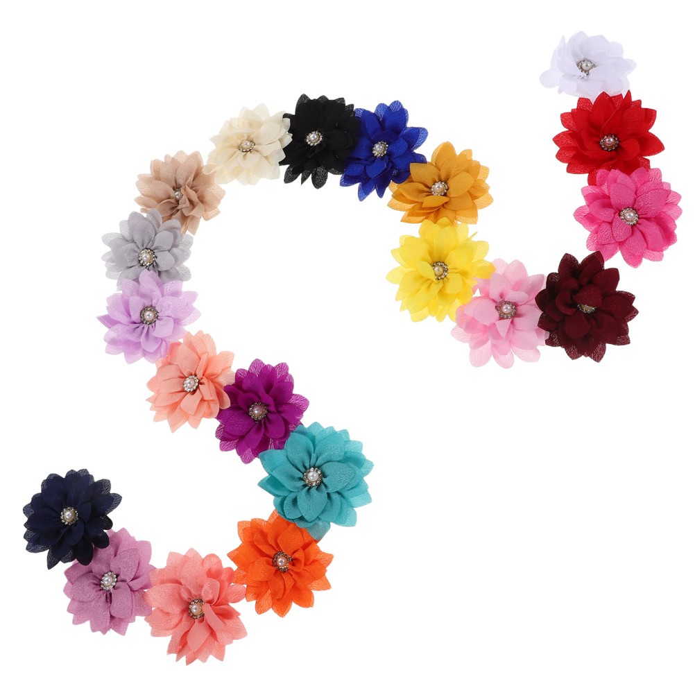 Collare per cani resistente ciondoli fiori colori assortiti floreale accessori collare per animali domestici foto 6