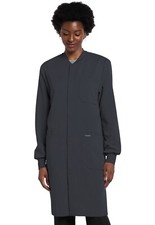 Cherokee 40" Snap Front Lab Coat CK402A PWT Pewter Free Shipping