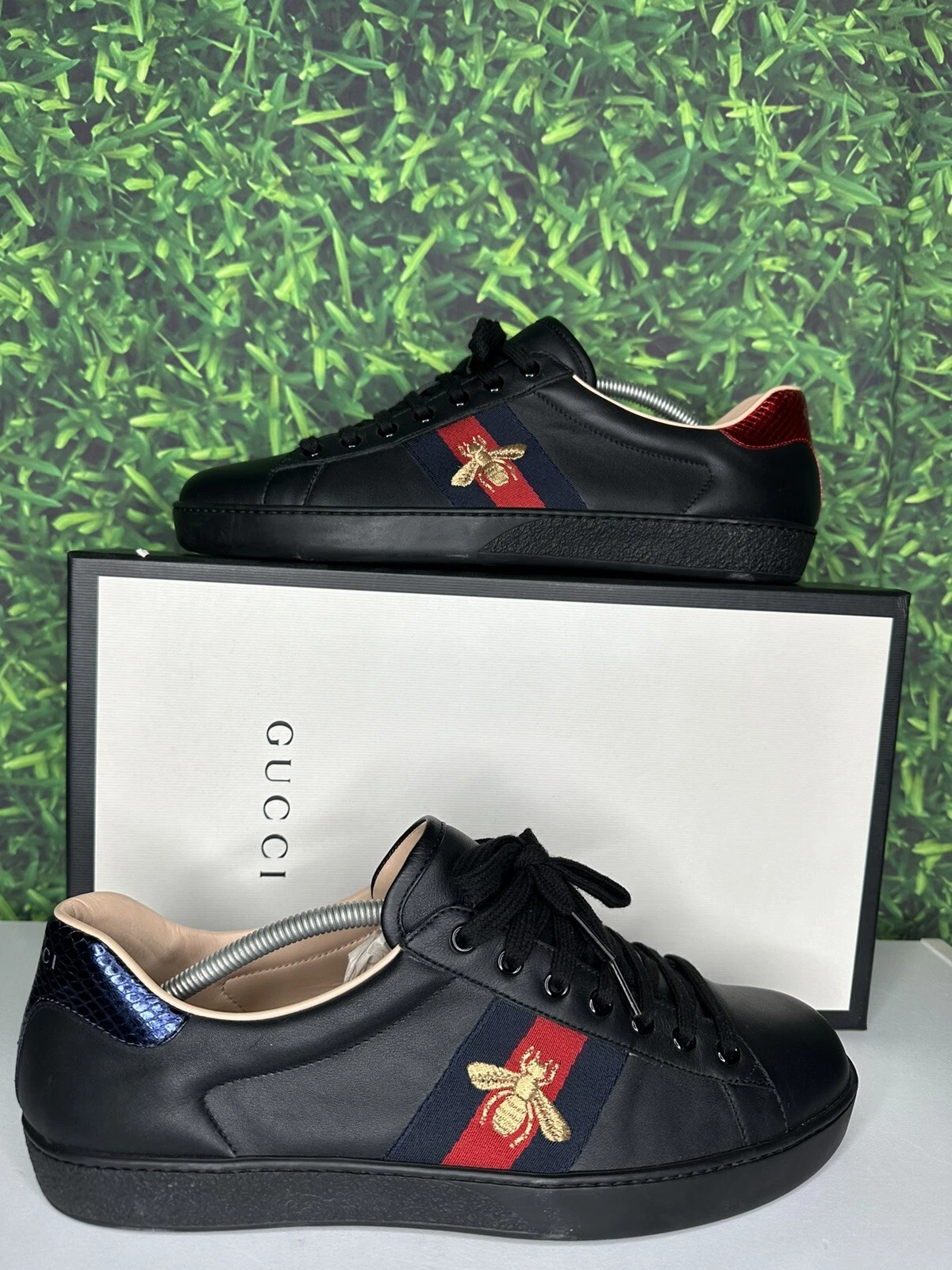 Chaussures brodées Gucci Aces bourdon