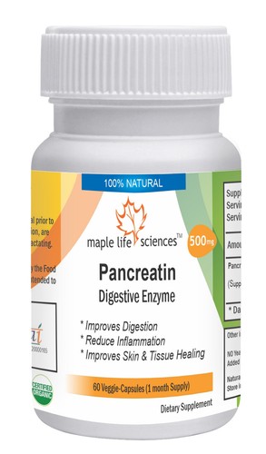 Pancreatin Enzyme Capsules High natural potency of Digestive Enzyme | eBay