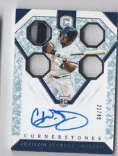 2019 Panini Chronicles Rookie Cornerstones Autograph Relics Crystal Christin