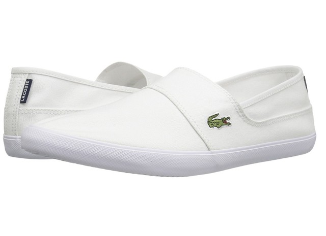 lacoste marice mens white