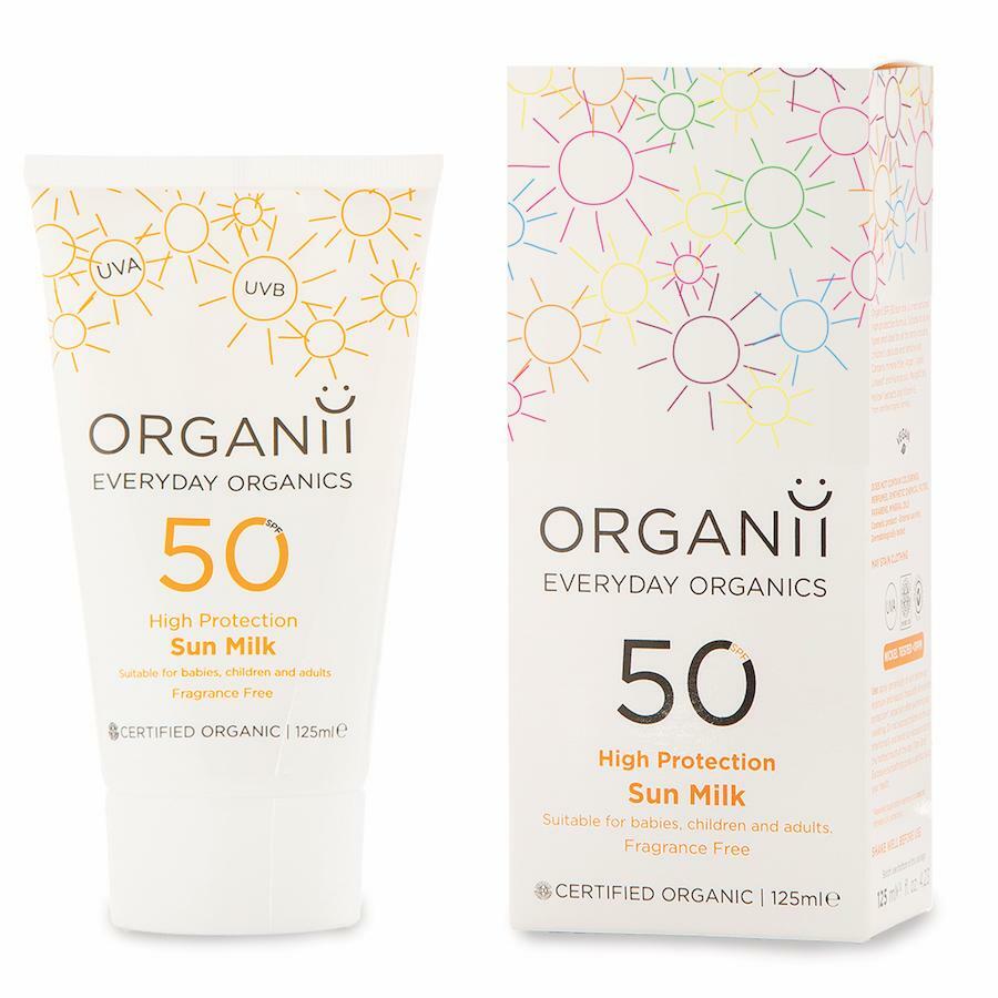 Organii Sun Milk Cream With Spf 50 125 Ml - Image 2