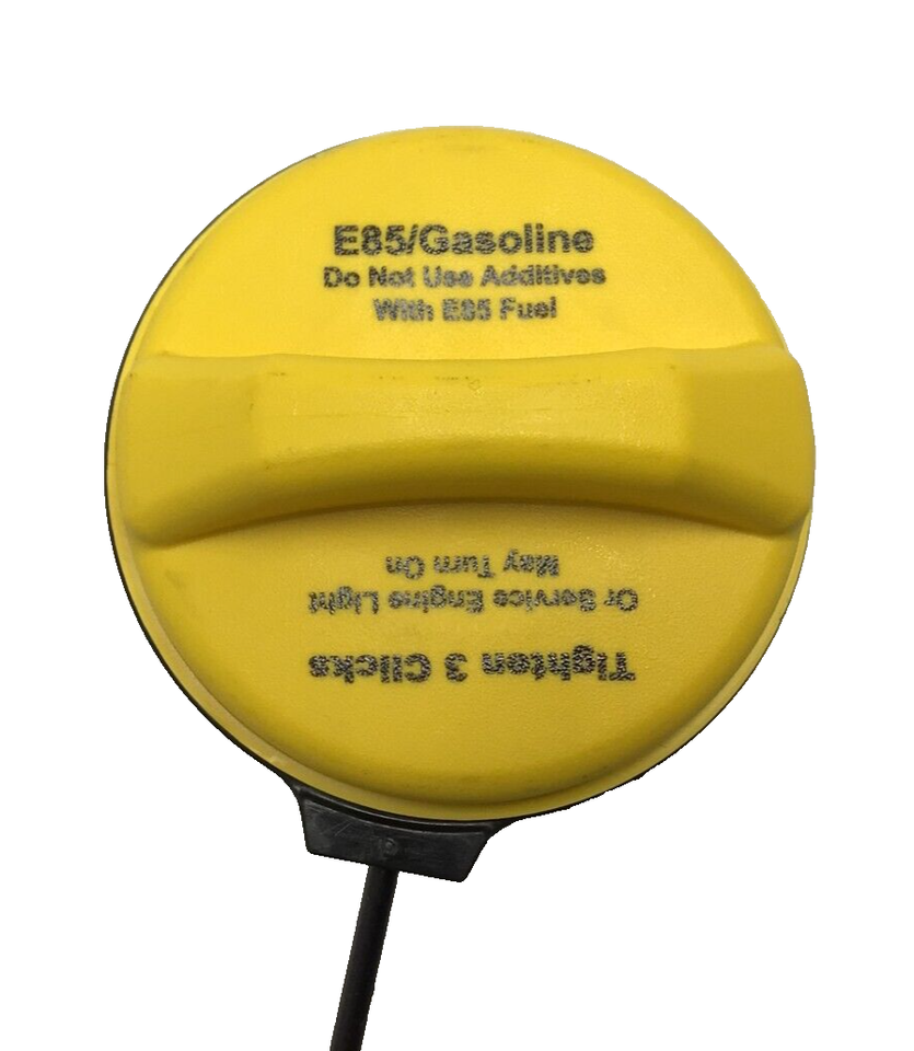 Chevrolet Impala Malibu HHR Pontiac G6 yellow Flex Fuel Gas Cap new OEM