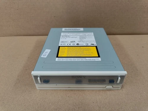 Sony DRU-710A DVD/CD RW Drive IDE 5.25" Beige 2004 Retro Vintage