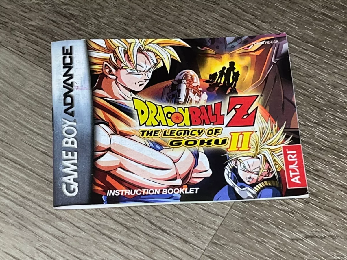 Nintendo Game Boy Advance Dragon Ball Z The Legacy of Goku I & II