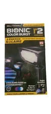 (2pk)- Bell+Howell Bionic ColorBurst LED Solar Path Light Model: 8208FEL
