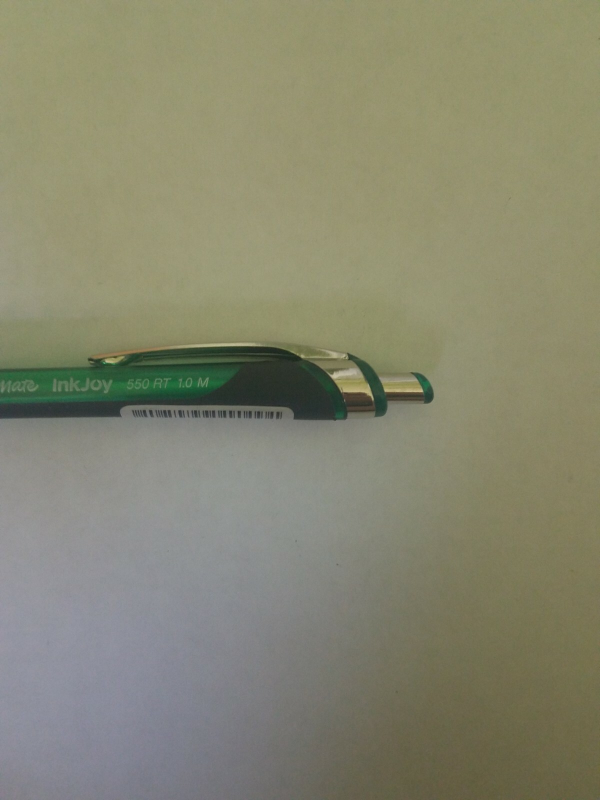 Papermate Inkjoy 550 RT 1.0M Green Pen And Ink