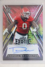 Darnell Washington - 2023 Leaf Exotic Football Autograph #4/7