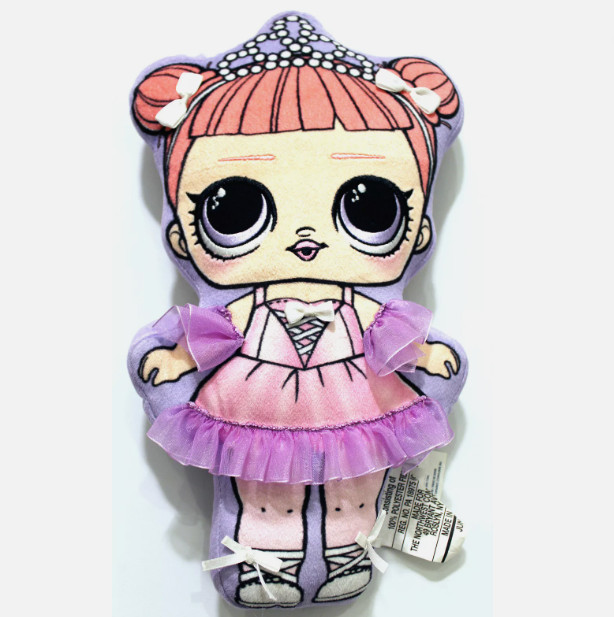 NEW MGA LOL Surprise Kids Character Pillow & Throw Set Glitterati NWT