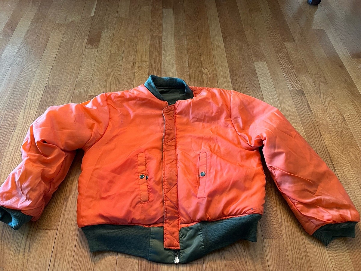 ジャケット・アウター USAF MA-1 MIL-J-82790 flight jacket MA-1 Flight Jacket Men's M Flyers Intermediate MIL-J-82790J USAF