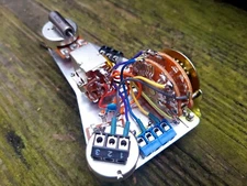 Strat HSS Solderless Wiring Harness Bourns Pots 2 Vol .033 PIO KellingSound 