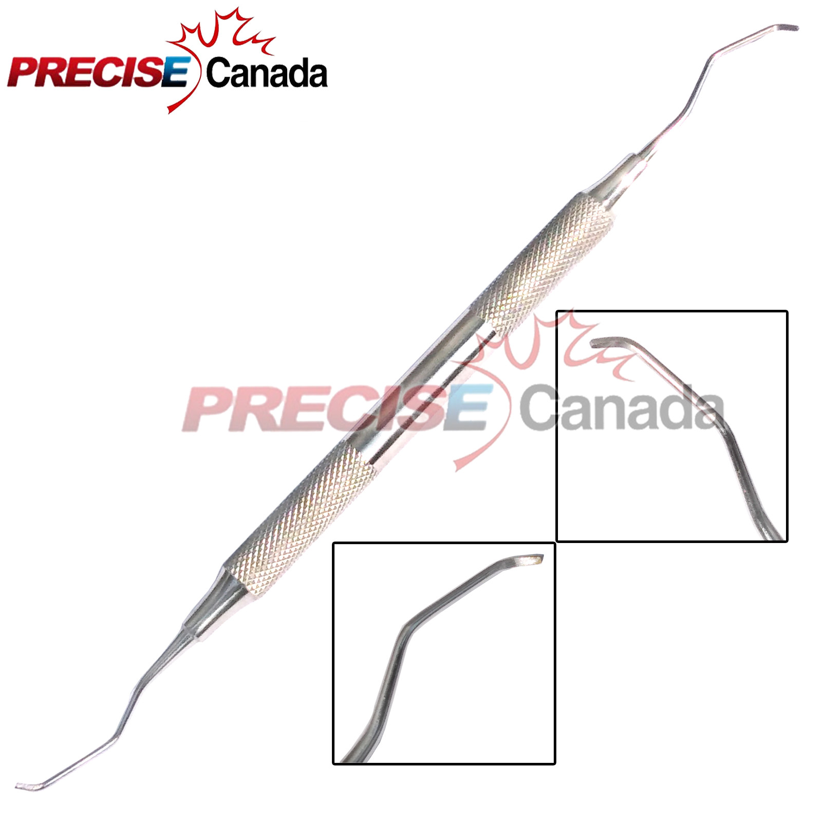 Columbia University Curette 4R/4L Manico Cavo Per Strumenti - Foto 5