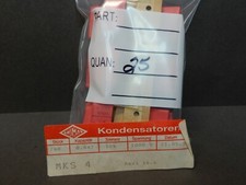 WIMA MKS-4 .047uf 1000V 1KV Metalized Polyester Capacitors Qty 25 NOS