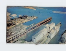 Postcard CNR Dock Thunder Bay Canada