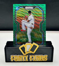 2021 Prizm Baseball Sixto Sanchez Green Wave Prizm Rookie RC #86 Miami Marlins
