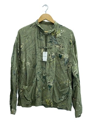 Porter Classic Long Sleeve Shirt Aloha China 2 Rayon Khaki Full 