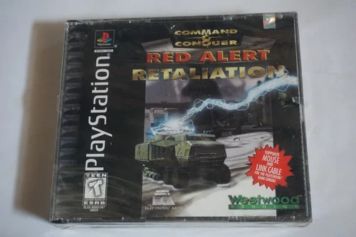 Command & Conquer Red Alert Retaliation (Sony Playstation 1 ps1) NEW Sealed 