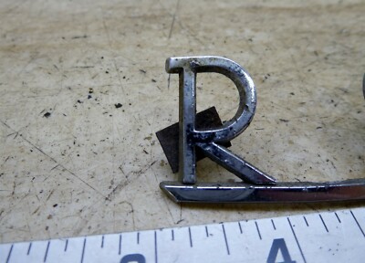 1960s BMW R69S Airhead R50 R60 S874. damaged rear fender emblem