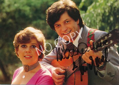100% original autograph autograph hand signed Marianne & Michael J1.73