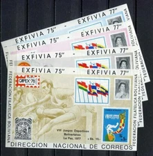 37196) Bolivie 1978 MNH Bolivienne Sport Games Michel 74/77