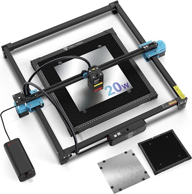 TTS-20 Pro Diode Laser Engraver 20W CNC Desktop DIY Laser Engraving 418*418mm