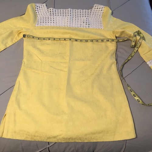 Lilly Pulitzer Bees Knees Tunic Eyelet Top Blouse Jacquard Women Size 4 NWT