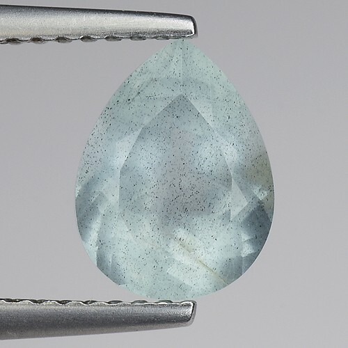 1.65Cts SUPER LUSTER NATURAL AQUAMARINE PEAR CUT LOOSE GEMSTONES AQ2015