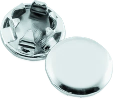 Kuryakyn Custom End Plugs Chrome For 3/8inch Allen Bolts (Set of 6)