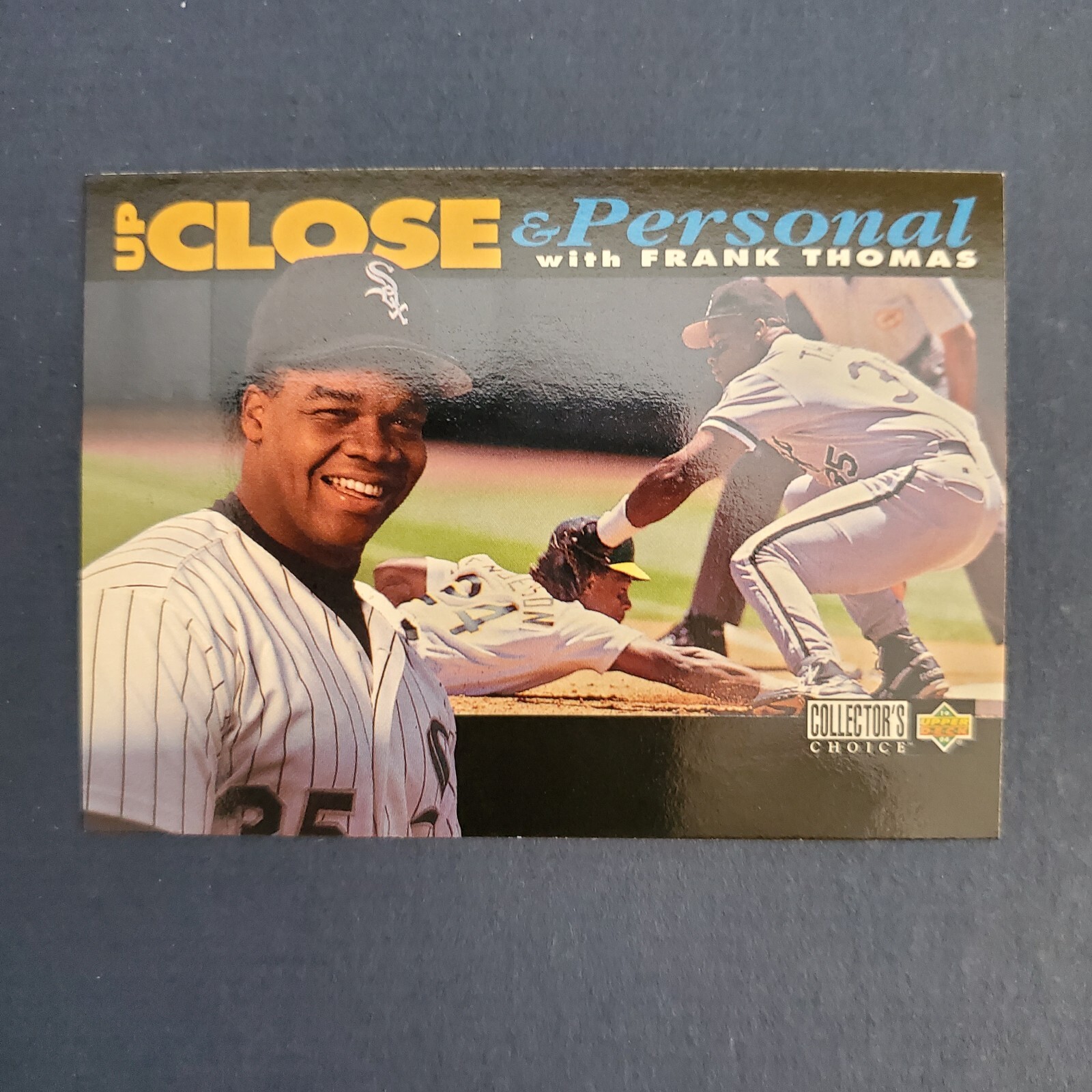 1994 - UPPER DECK COLLECTOR'S CHOICE "FRANK THOMAS" BASEBALL CARD #640  LOOK!! | eBay