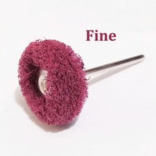 100 PZ Spazzola Ruota Fibra Laboratorio Odontotecnico Lucidatrice Spazzole Profi FG 2,35mm