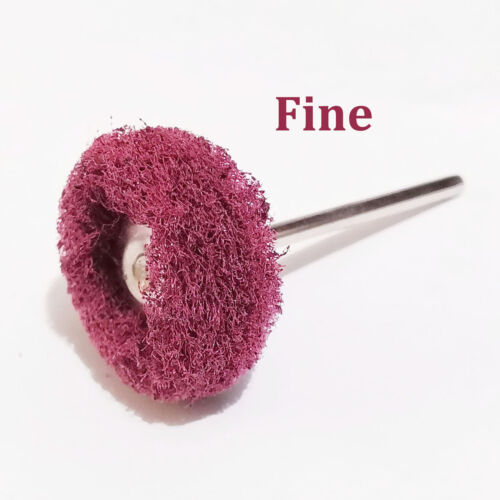 10Pcs Dental Lab Fiber Wheel brush Polishing Polisher Prophy Brushes FG 2.35mm - Picture 12 of 14