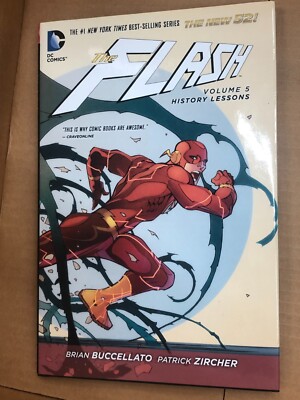 The Flash Volume Five History Lessons DC Graphic Novel HC Comic Book NEW