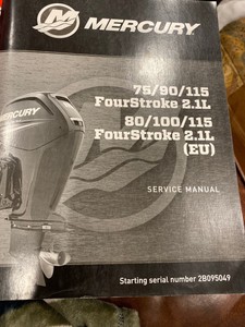 Mercury 90 hp efi 4-stroke service manual