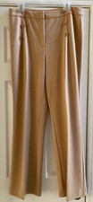 Nine West women's tan wide leg pants size 12