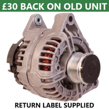 VAUXHALL CORSA D 1.4 BOSCH ALTERNATOR  0124425085 0124425087 6204144