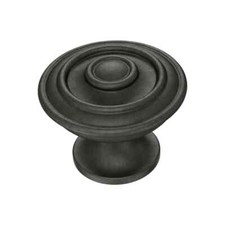 LIBERTY Essentials Hayes 1-1/4 in. 32 mm Soft Iron Cabinet Knob 10-Pack