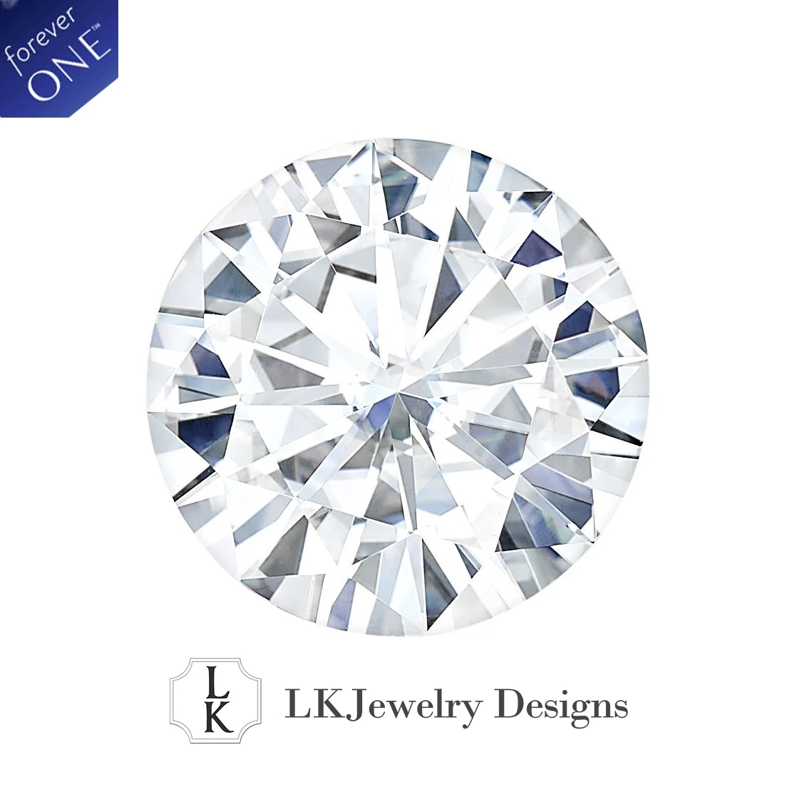 Hearts and arrows forever hotsell one moissanite