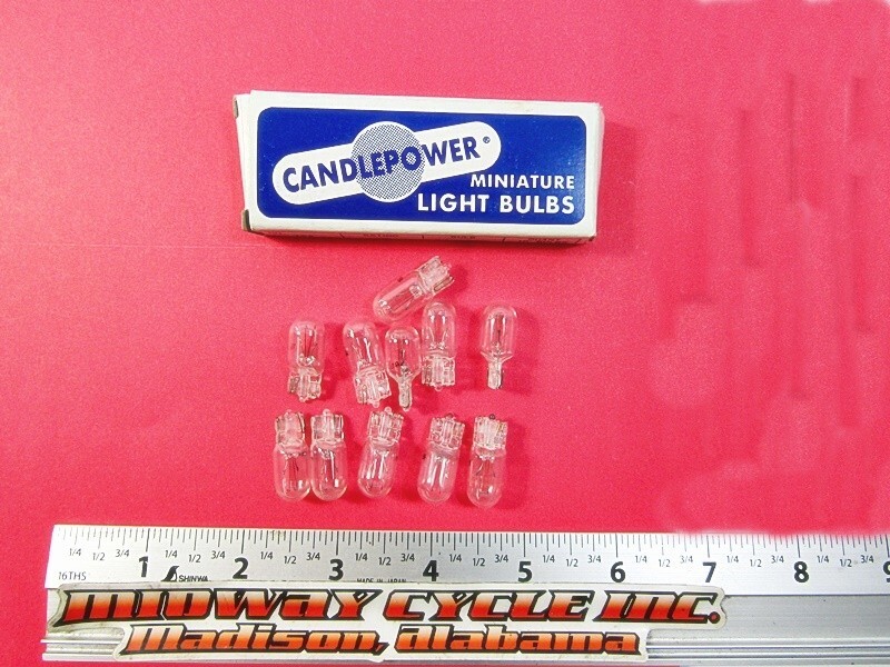 Mine HARLEY DAVIDSON 79 - 98 BIG TWIN INSTRUMENT LIGHT BULB 194 BOX OF