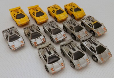 Funrise Micro Magnifiers Lot of 12 Lamborghini Countach (Most Missing Spoilers)