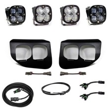Baja Designs Squadron Pro & SAE Clear Fog Light Kit For 2022 Ford Super Duty