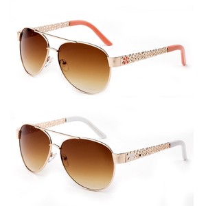 flower aviator sunglasses