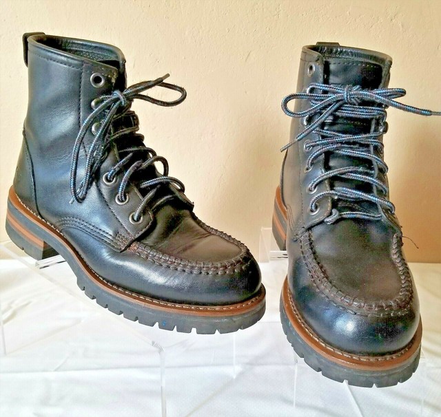 skechers cascades logger boots