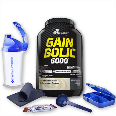 13,71 /kg - Olimp Gain Bolic 3,5kg (Kohlenhydrate und Mass Gainer) + Bonus